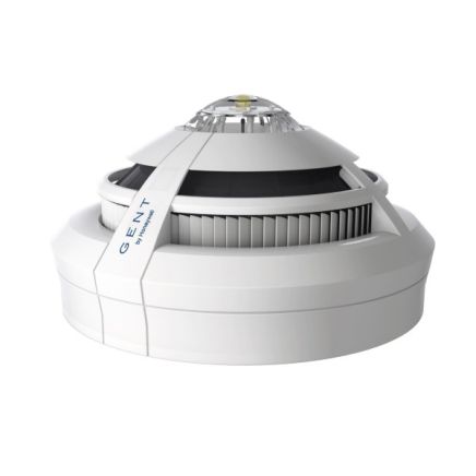 S4 Dual Optical Heat Sensor Voice Sounder High Power White