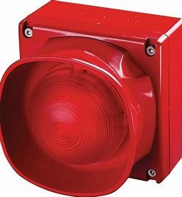 PP2267 Multi-tone open area alarm beacon - red