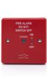 Red mains isolator key switch