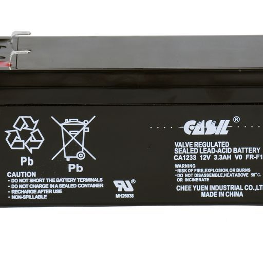 Casil 12 volt 3.3amp/h battery