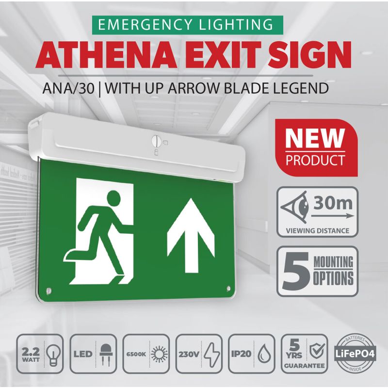 Emergency Exit Sign